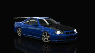 Nissan GT-R R34 Hell-spec V2 (drift) | Car Mod | Assetto World