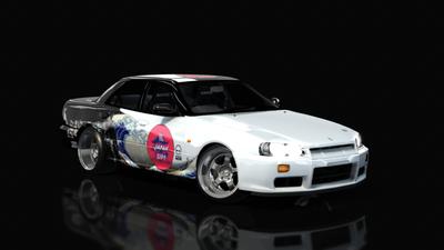 Nissan Skyline Type-R ER34 (Street) 風 J-SiDE gate