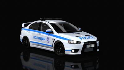 Mitsubishi Lancer EVO X POLICE