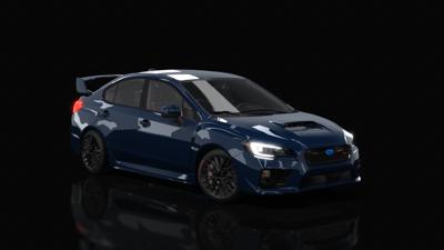 DARK BLUE with black wheels