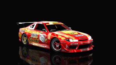 yoshi studio 1/64 HKS Hyper Silvia RS-2 yoshi studio 1/64 HKS
