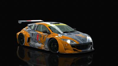 NOREV 1/18 Renault Mégane Trophy V6 2011 Show Car - Jaune - Occasion - Réf 7711430857
