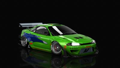 Mitsubishi Eclipse Paul Walker Tribute