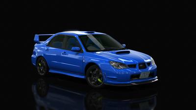 Subaru Impreza WRX STi [GDB-F] SILVER tail