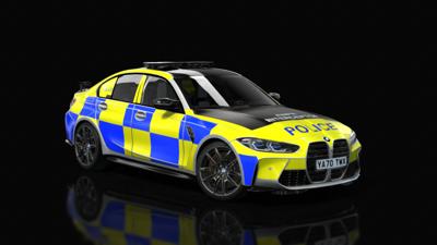 BMW M3 Competiton G80 POLICE