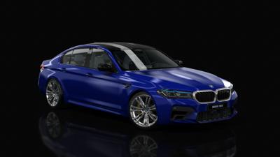 Frozen marina bay blue metallic