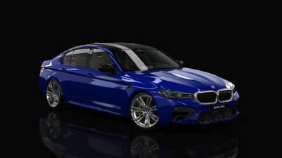 Marina Bay Blue metallic