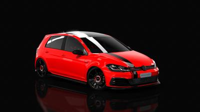 red with stripe