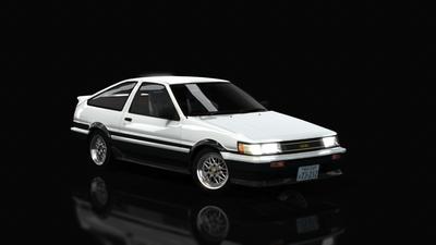 Toyota AE86 Levin Stage 4 TUNED