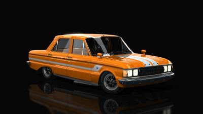 Sprint naranja y blanco