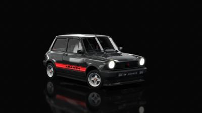 Nero Abarth Rosso