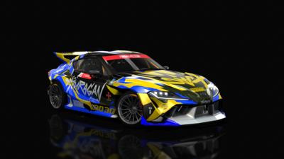 Toyota Supra A90 HGK HURAGAN RACING