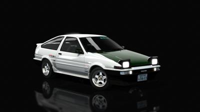 Toyota Sprinter Trueno GT-V Kouki 3door [AE86] TEC-ART'S Tuned Rain