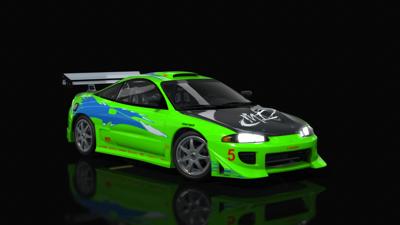 Mitsubishi Eclipse 1995 The Fast and the Furious | Car Mod | Assetto World