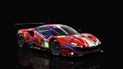 2020 #51 AF Corse LM24 VIRTUAL