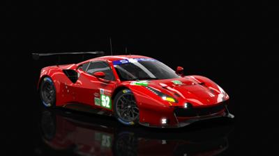 2020 #52 AF Corse LM24 VIRTUAL