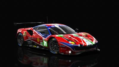2020 #71 AF Corse LM24 VIRTUAL
