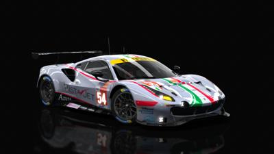 2021 #54 AF Corse LM24