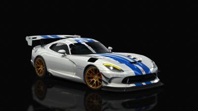 34_white_blue_stripes_gold_rims