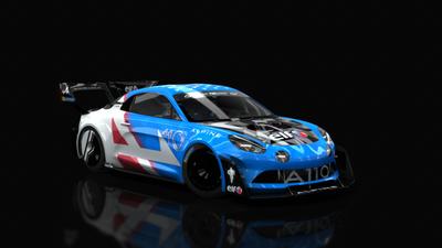 Alpine A110 GT4 Evo PIKES PEAK